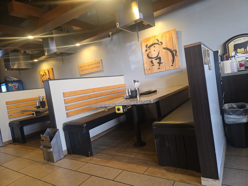 Moo Woo Korean BBQ interior