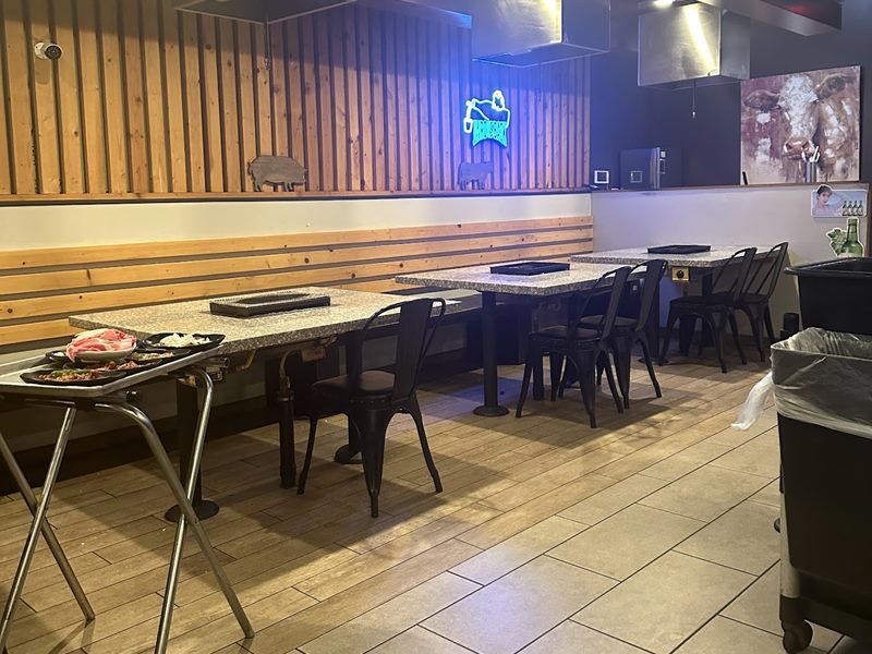 Moo Woo Korean BBQ interior